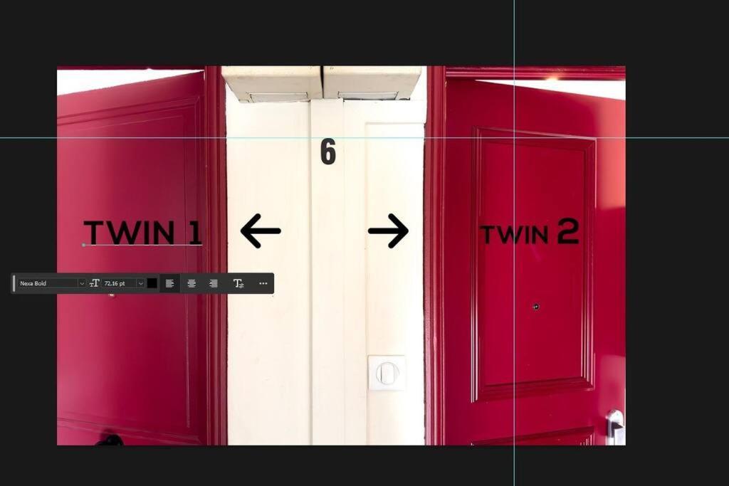 Twin 1 & 2 - Studio-metro Paris Disneyland-wifi-rer A Apartment